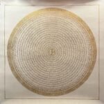 White Back Ground Shiva Mantra Mandala Thangka