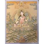 WhiteTara Thangka Painting